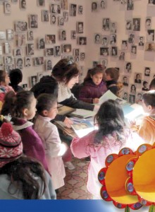 Niños trabajando en La Perla