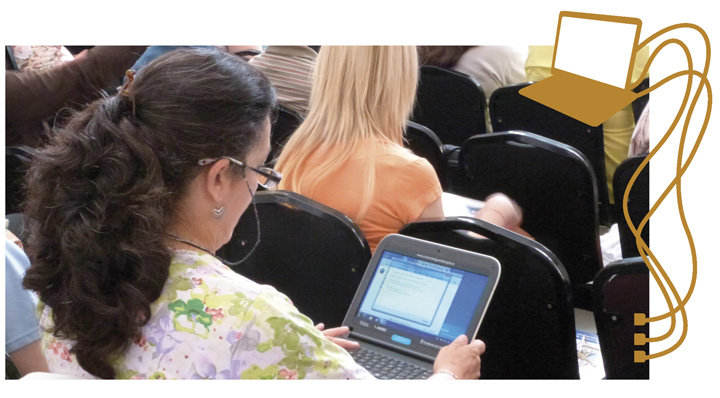 Docentes con Netbooks
