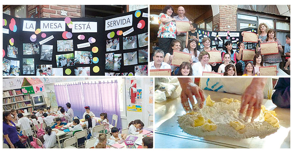 Proyecto de alfabetización “La mesa está servida”