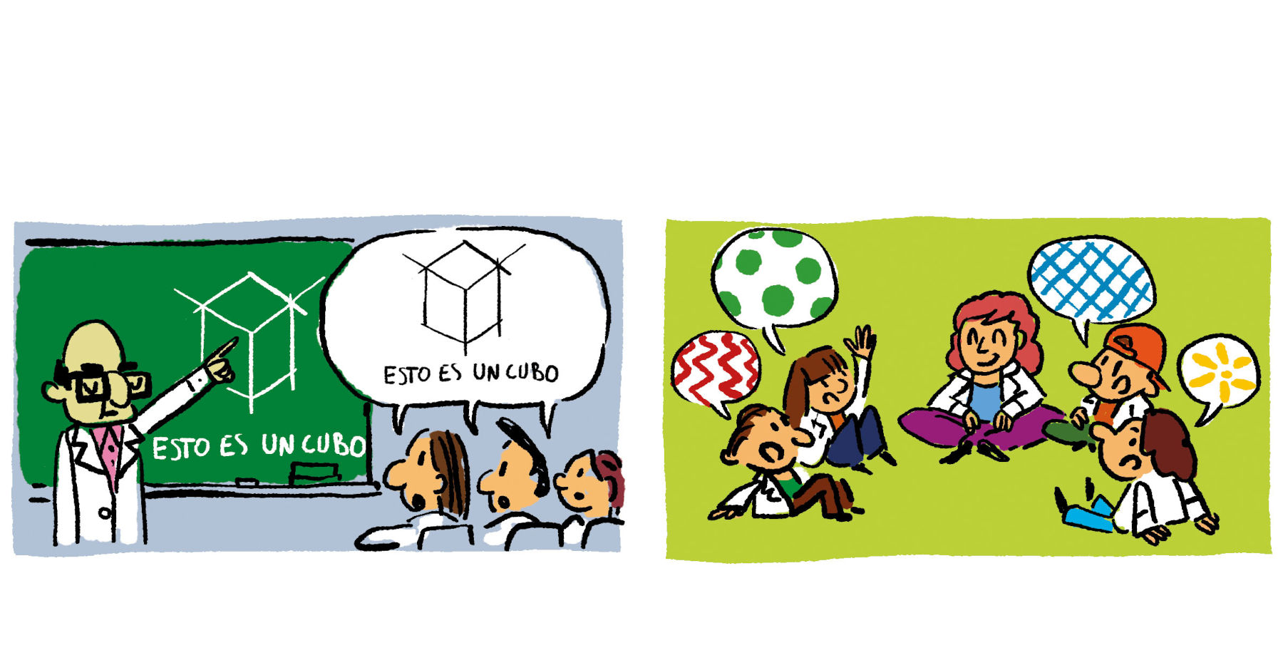 Reflexiones gráficas: la escuela que queremos construir